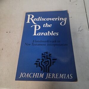 Rediscovering the Parables Paperback Joachim Jeremias 1966 Religion Textbook